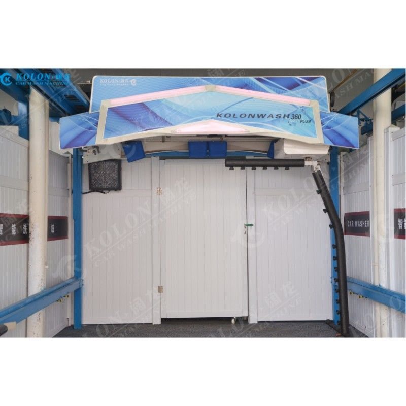 ऑटोमैटिक टच फ्री कार वाशिंग मशीन उपकरण KL-360 PLUS 22kw वाटर पंप 22kw फैन