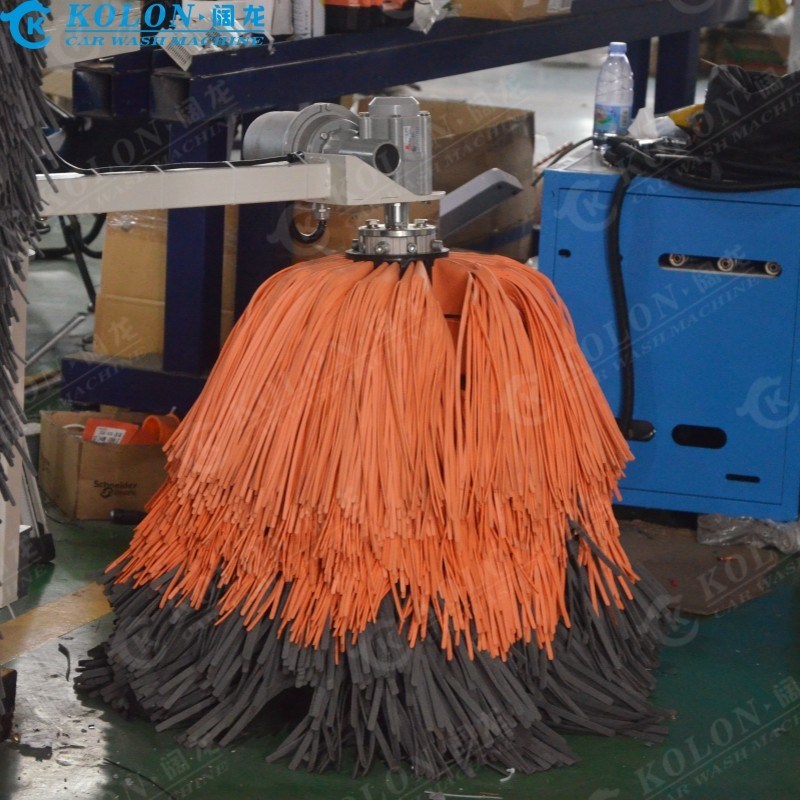 रोल ओवर 5 ब्रश स्वचालित बस वाशिंग मशीन ब्लोअर फिक्स्ड KL-YK450 ऑटो बस वाशर