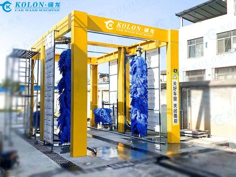 कोलोन तेज़ और सफाई स्वचालित बस सफाई मशीन 2-3 मिनट/कार सफाई गति के साथ